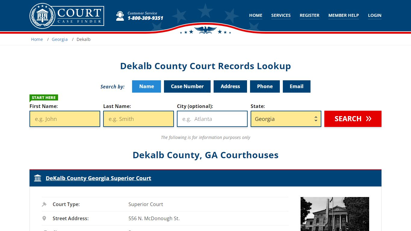 Dekalb County Court Records | GA Case Lookup