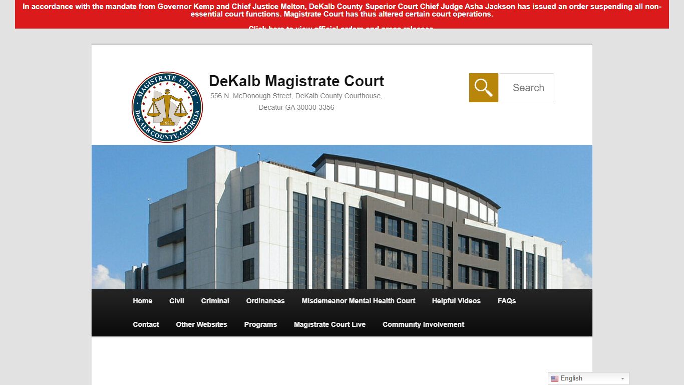 Civil | DeKalb Magistrate Court